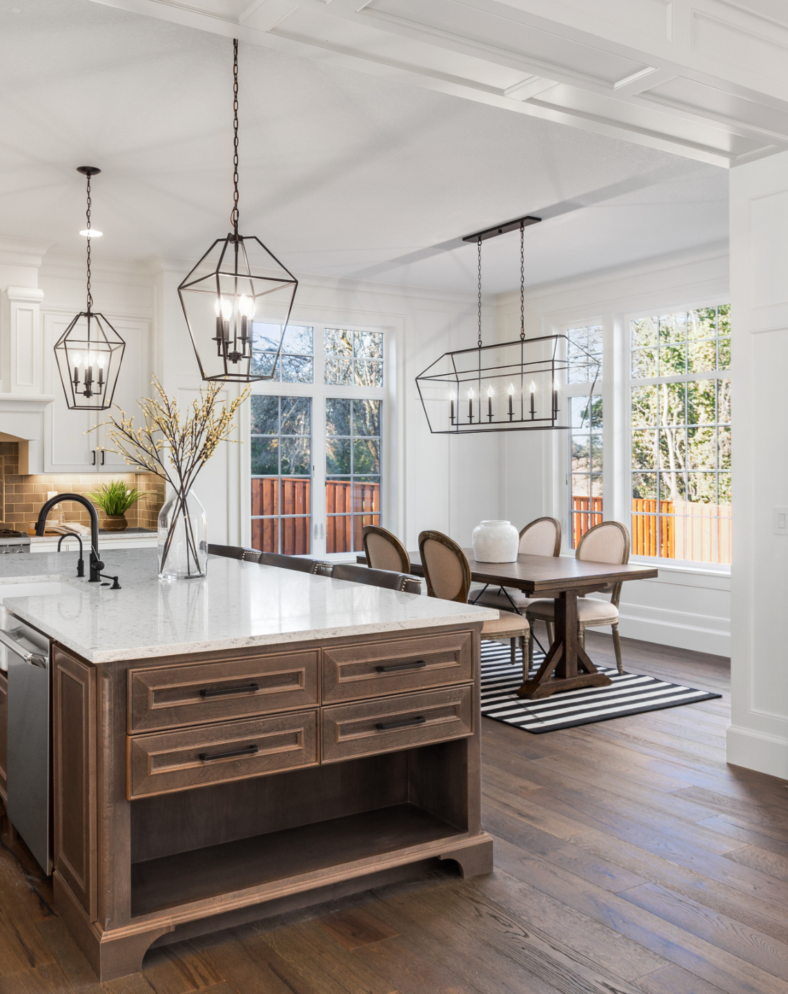 kitchen countertops hardwood flooring