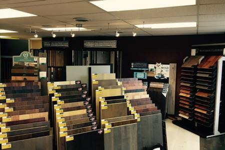 flooring store showroom