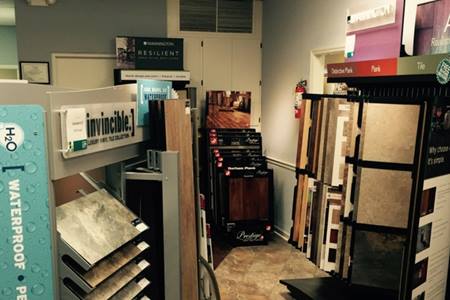 flooring store showroom