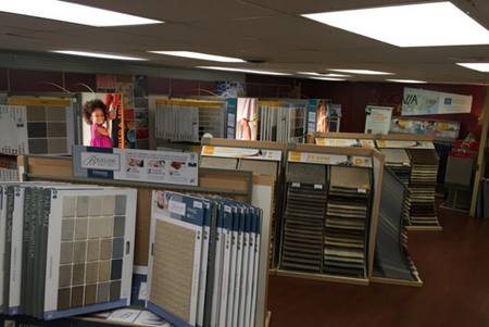 flooring store showroom